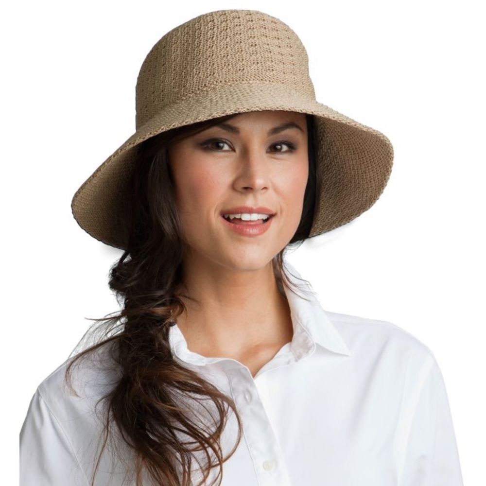 COOLIBAR•sun protection tan hat 50 UPF 50+ NWOT